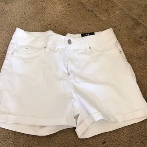 High rise shorts